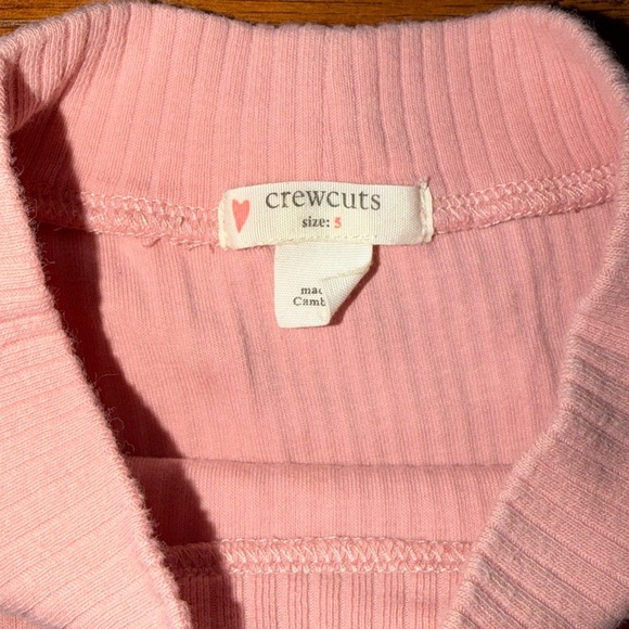 Crewcuts JCrew Tulle long sleeve layered dress, pink, size 5 - Picture 4 of 9